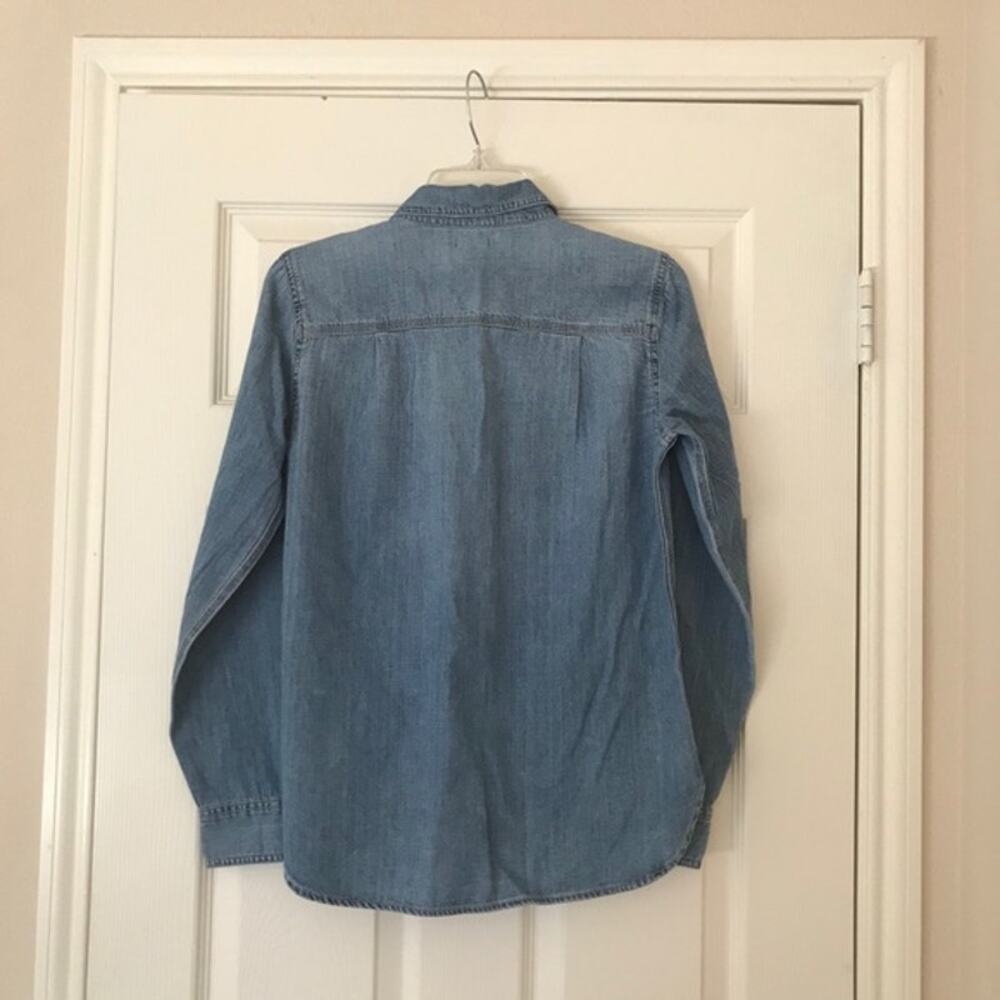 J.Crew 00 Everyday Chambray Shirt - Picture 9 of 9